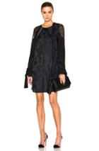 3.1 Phillip Lim Sleeve Ties Dress In Blue,floral