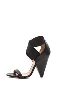 Iro Sohak Leather Heels In Black