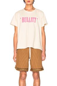 Rhude Bullit Tee In Neutral