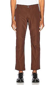 Enfants Riches Deprimes Nylon Five Pocket Trouser In Brown