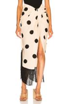 Jacquemus Pareo Skirt In Abstract,neutrals
