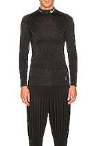 1017 Alyx 9sm Nike Glitter Training Turtle Neck In Black