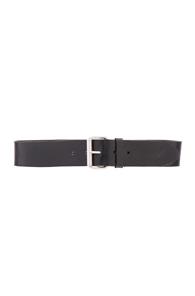 Saint Laurent Motorcycle Chunky Belt In Black