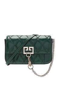 Givenchy Pocket Chain Wallet In Green