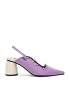 Reike Nen Curved Middle Slingback In Purple