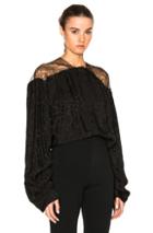 Preen By Thornton Bregazzi Reno Top In Black