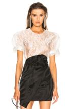 Carmen March Distressed Top In White
