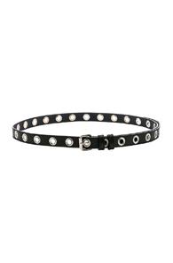 Maison Margiela Grommet Belt In Black