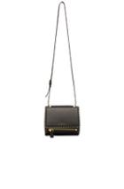 Givenchy Mini Smooth Leather With Chain Piping Pandora In Black