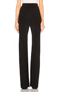 Cushnie Et Ochs Viscose Trousers In Black