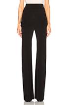 Cushnie Et Ochs Viscose Trousers In Black