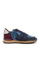 Valentino Runner Sneakers In Green