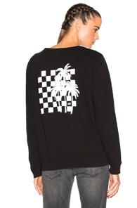 Adaptation Crew Sweatshirt In Black