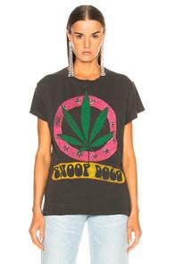 Madeworn Snoop Dog Crew Tee In Black