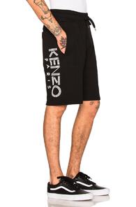 Kenzo Sweat Shorts In Black