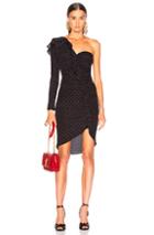 Veronica Beard Leona Dress In Black,polka Dots,red