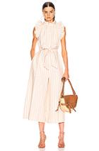 Ulla Johnson Simka Jumpsuit In Neutral,pink,stripes