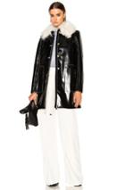Proenza Schouler Mid Length Coat In Black