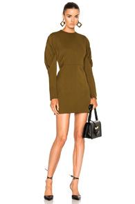 Tibi Florence Dress In Green