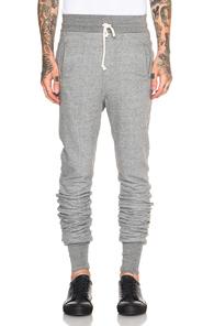 John Elliott + Co Kito Cotton Sweatpants In Gray