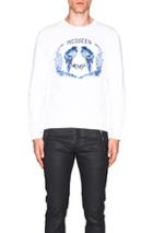 Alexander Mcqueen Bird Sweatshirt In White