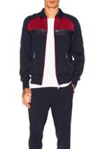 Junya Watanabe Polyester Zip Jacket In Blue,red