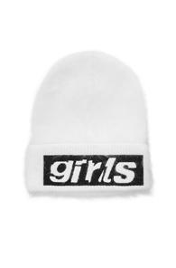 Alexander Wang Graphic Beanie In White