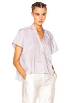 Isabel Marant Lashay Top In Brown,stripes