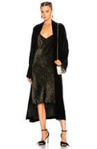 Nili Lotan Muna Velvet Kimono In Black