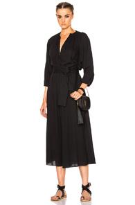 Apiece Apart Isla Wide Leg Jumpsuit In Black