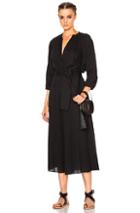 Apiece Apart Isla Wide Leg Jumpsuit In Black