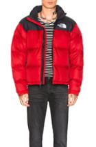 The North Face 1996 Retro Nuptse Jacket In Red