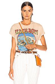 Madeworn Beach Boys U.s. '80 Tour Tee In Neutral
