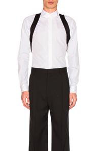 Givenchy Strap Shirt In White