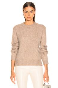 Helmut Lang Brushed Crewneck In Neutral