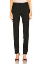 Saint Laurent High Waist Tailored Pant In Black