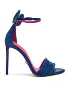 Oscar Tiye Minnie 110mm Sandal In Blue,metallics