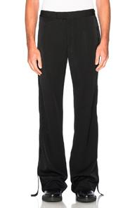 Alexander Mcqueen Wool Trousers In Black