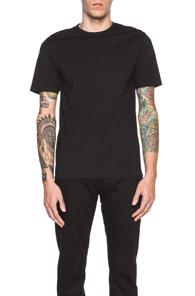 Acne Studios Eddy Cotton Tee In Black