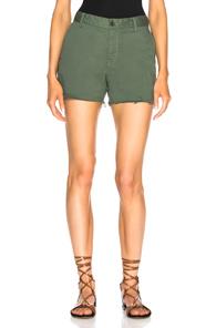 Nili Lotan Carpenter Shorts In Green