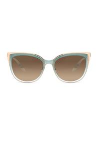 Barton Perreira For Fwrd Winette Sunglasses In Green,metallics