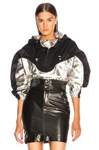 Isabel Marant Richie Sport Jacket In Black,metallics
