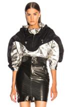 Isabel Marant Richie Sport Jacket In Black,metallics