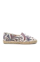 Iisabel Marant Etoile Cana Canvas Espadrilles In Floral,blue,white