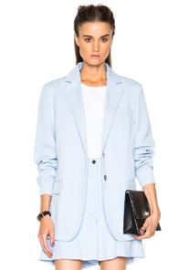 Acne Studios Wynn Blazer In Blue