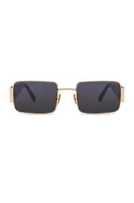 Super Z Black Sunglasses In Black