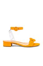Alexandre Birman Vicky Ankle Sandal In Yellow