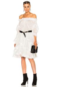 Faith Connexion Sail Dress In White