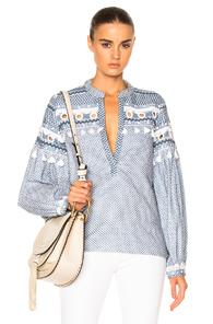 Dodo Bar Or Nathaniel Top In Blue,white