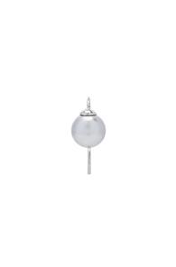 Zimmermann Single Pearl Ear Cuff In Metallics
